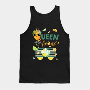 Queen of Lemonade Stand National Lemon Juice Day Tank Top